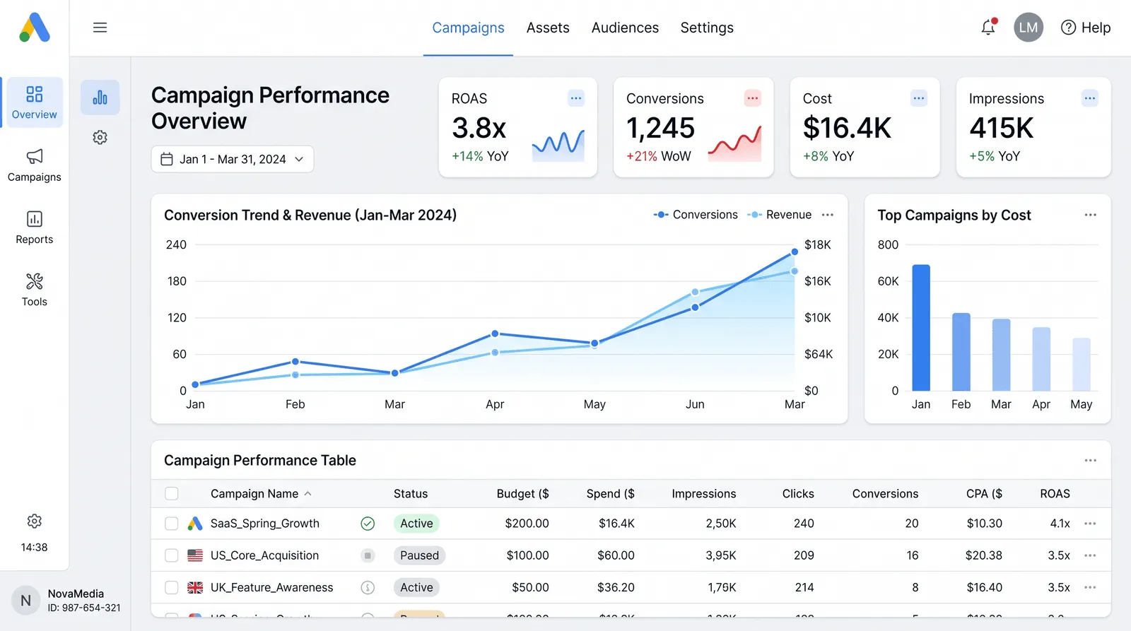 Google Ads — Paid Media